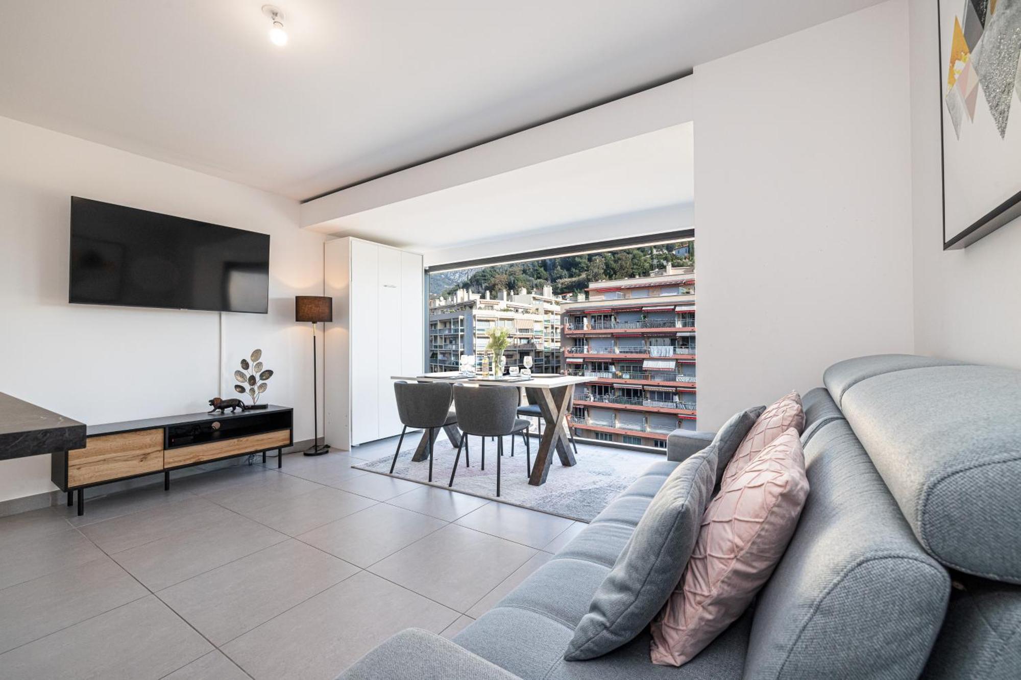 Le Cap Riviera Apartment Menton Bagian luar foto