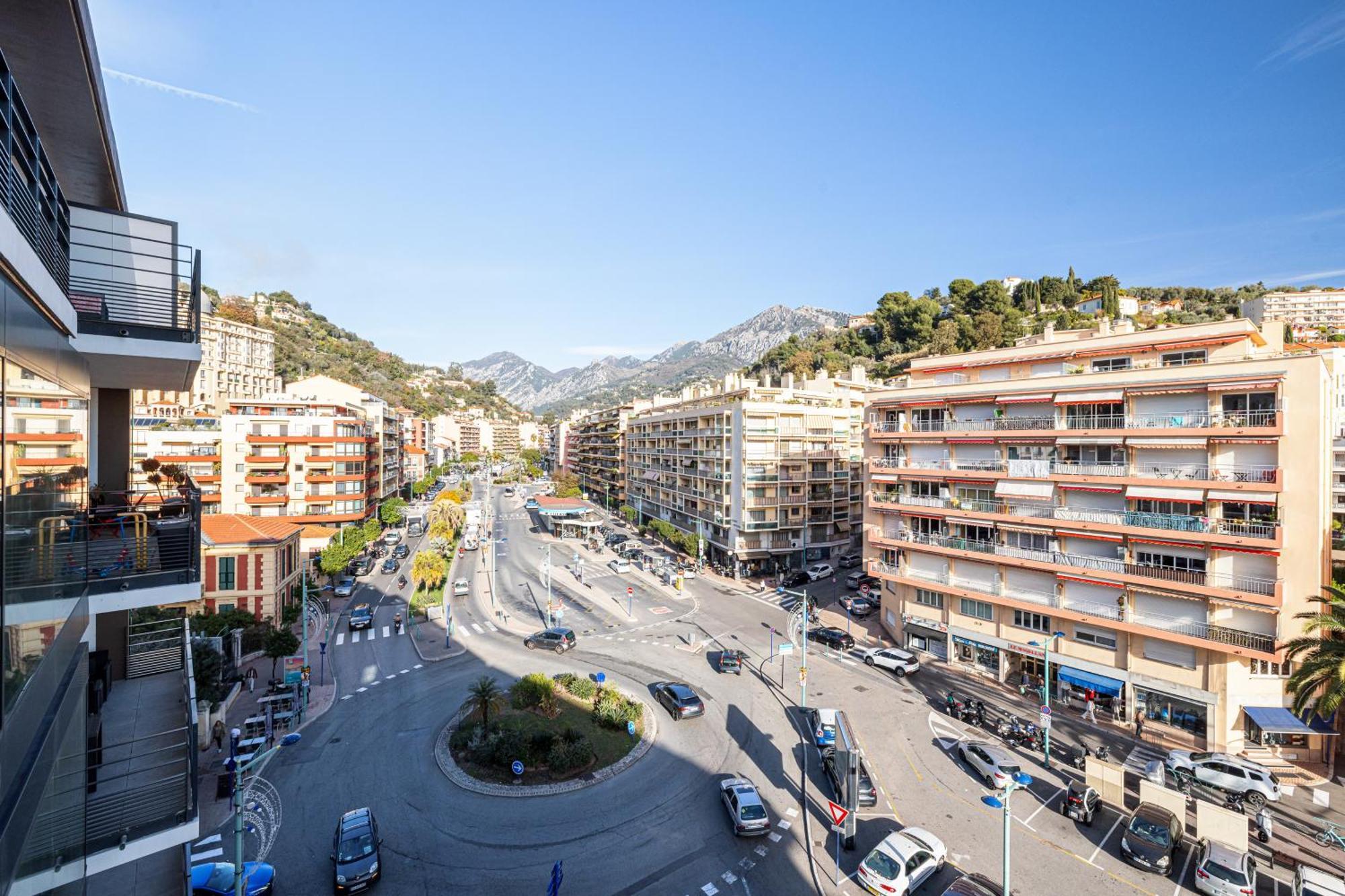 Le Cap Riviera Apartment Menton Bagian luar foto