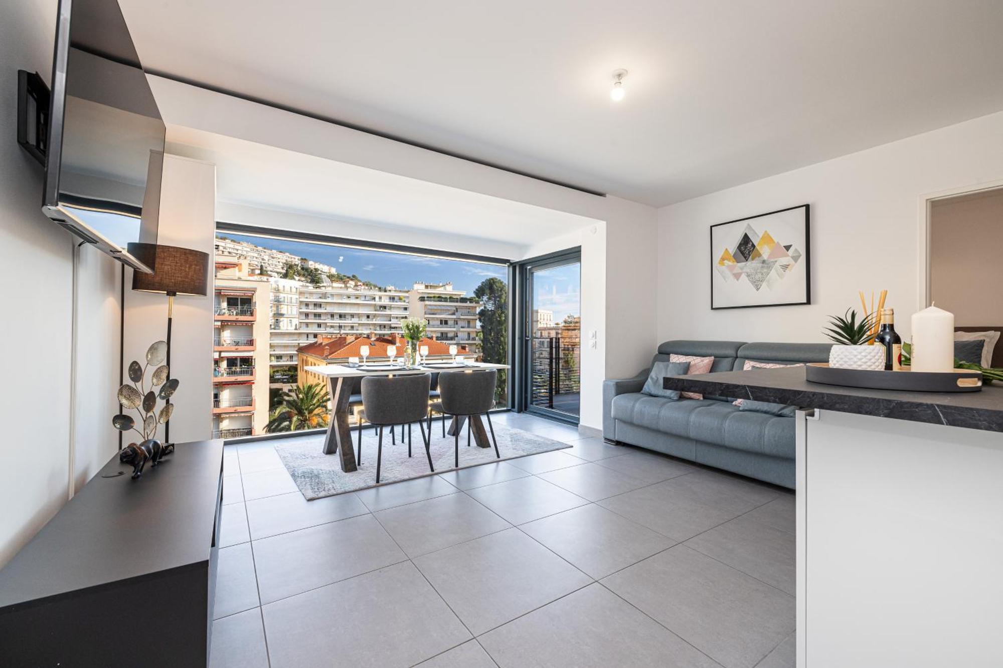 Le Cap Riviera Apartment Menton Bagian luar foto