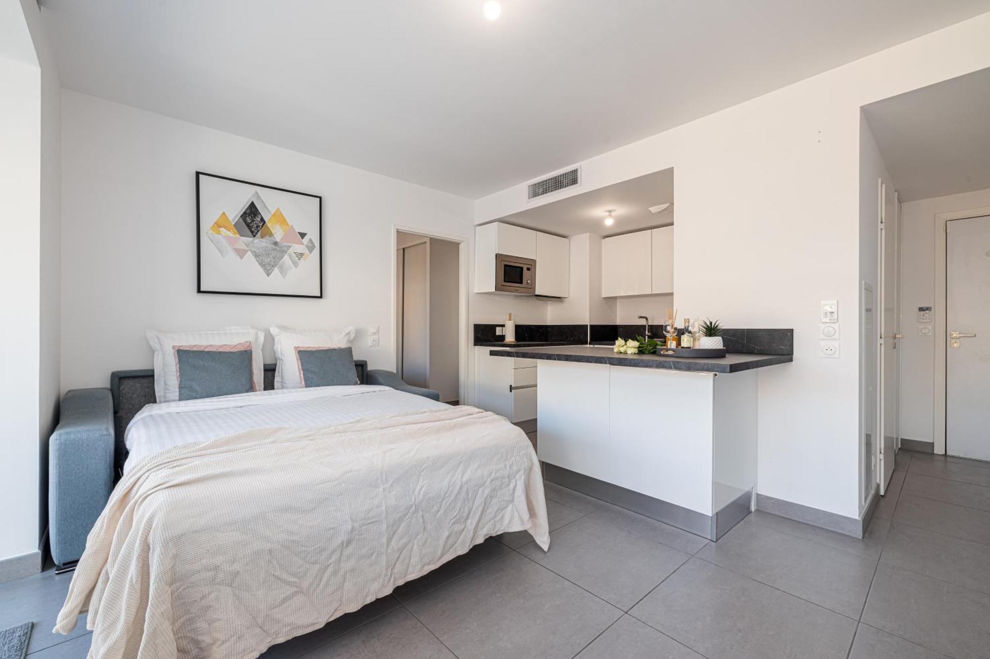 Le Cap Riviera Apartment Menton Bagian luar foto