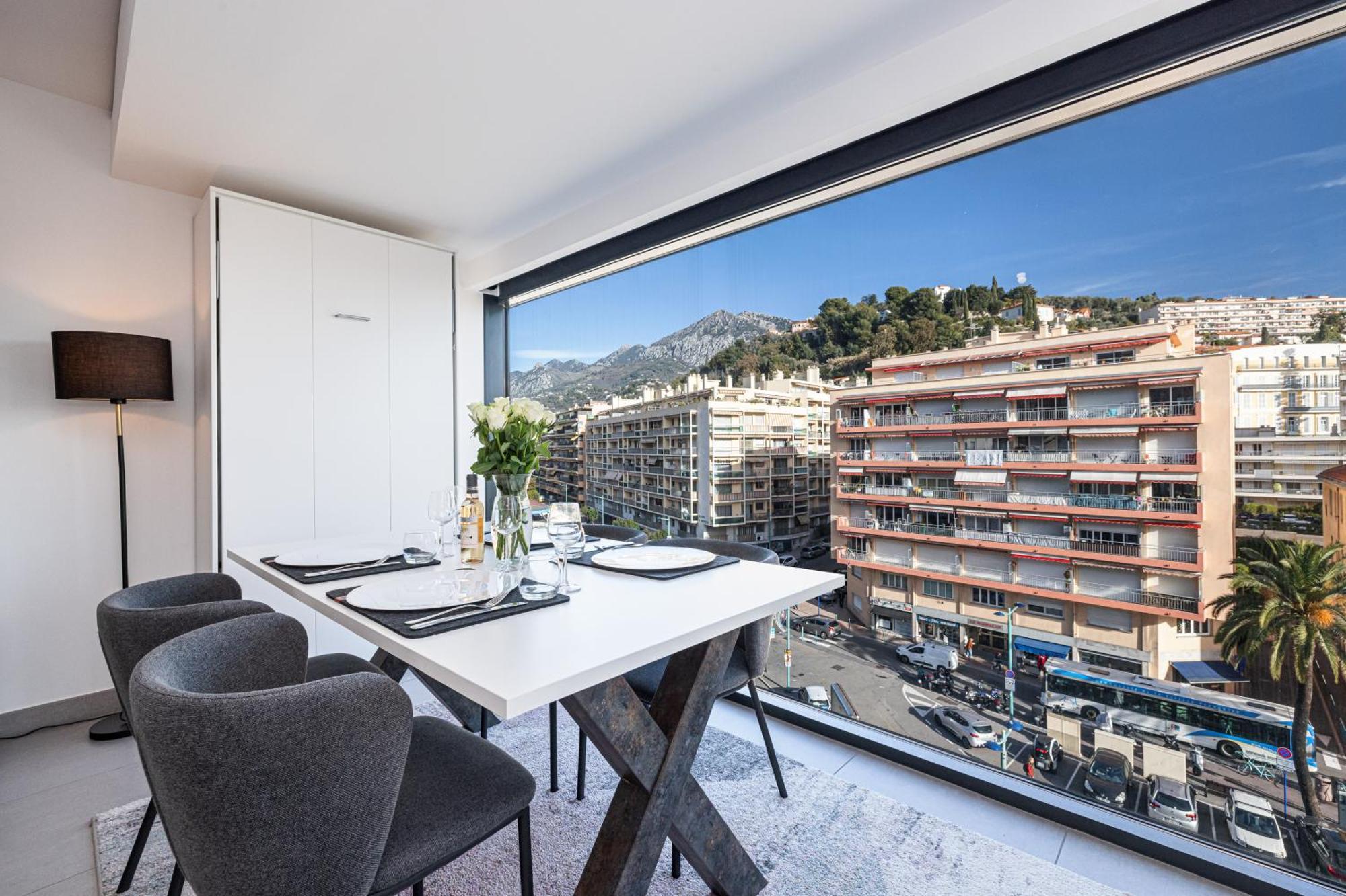 Le Cap Riviera Apartment Menton Bagian luar foto