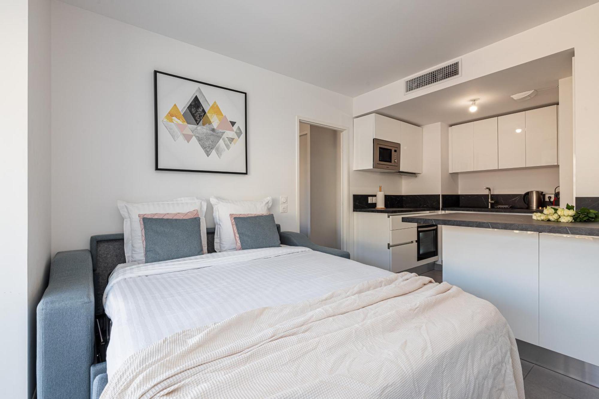 Le Cap Riviera Apartment Menton Bagian luar foto
