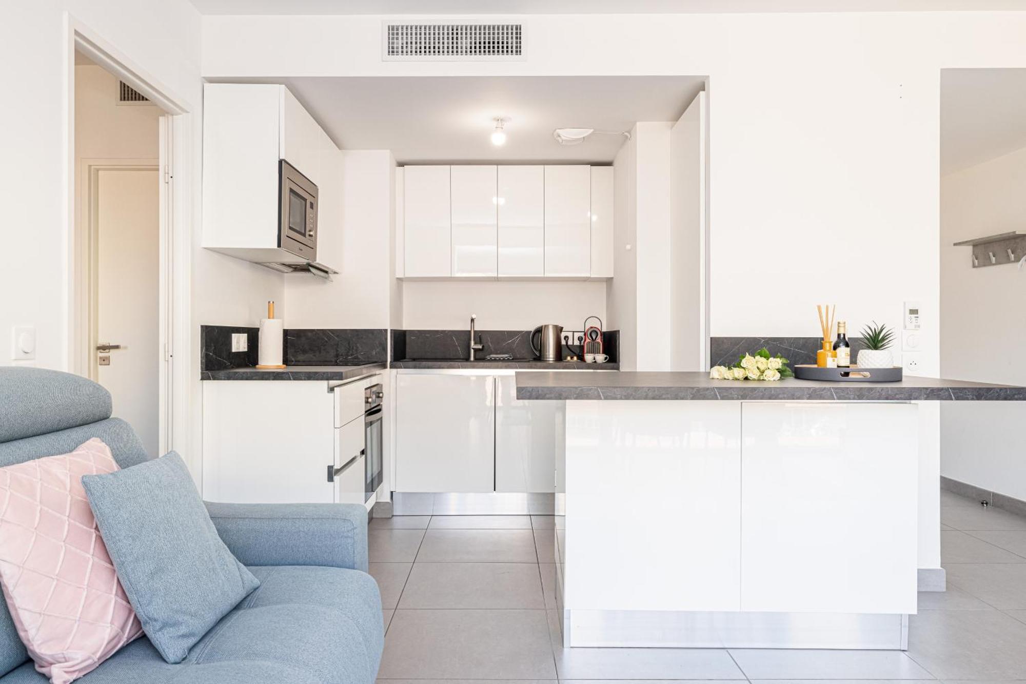 Le Cap Riviera Apartment Menton Bagian luar foto