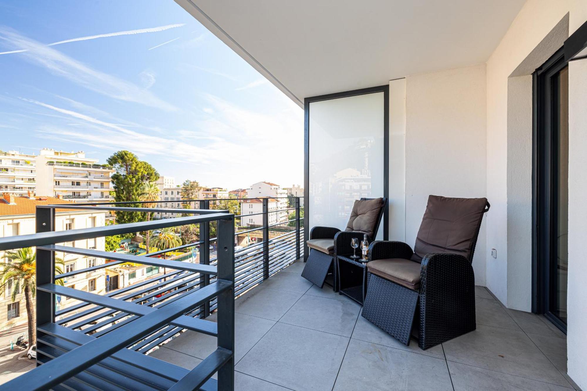 Le Cap Riviera Apartment Menton Bagian luar foto